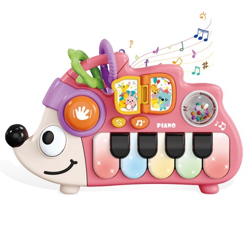 Musical light piano toy - up,