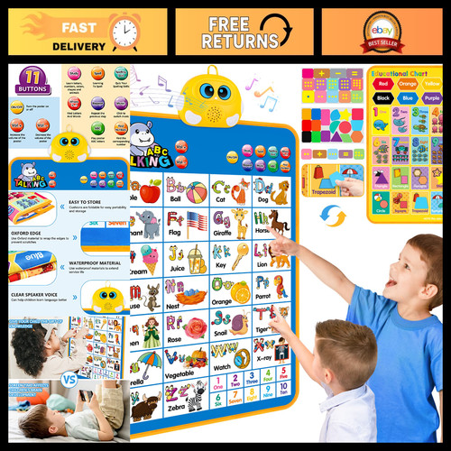 Interactive alphabet wall - interactive,