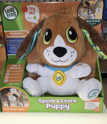 Leapfrog speak learn puppy - speak,