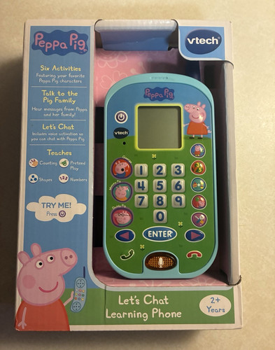 Vtech peppa pig let chat - vtech, let’s