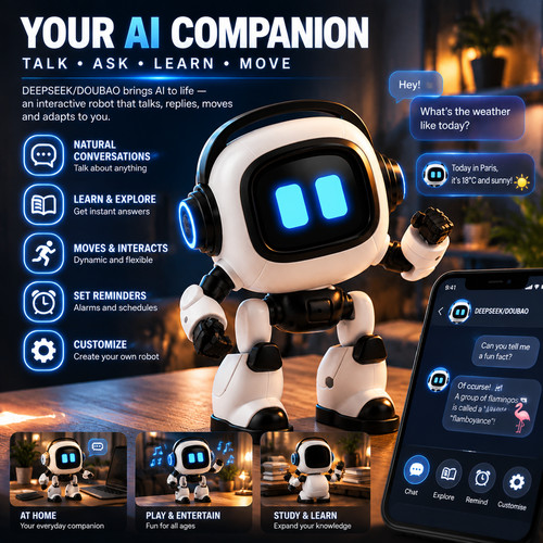 Desktop robot voice - ai,