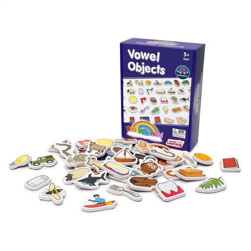 Magnetic vowel objects - 40,
