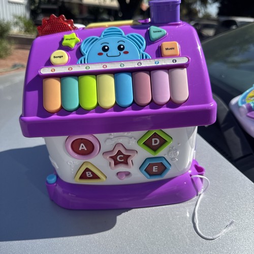 Pink interactive learning toy - interactive,