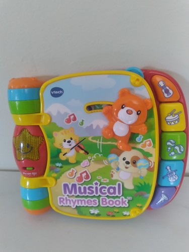 Vtech musical rhymes book - book, kids