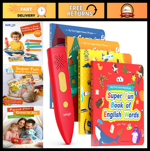 Interactive talking pen book - talking,